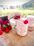 Sweet Raspberry Jam Fluffy Whipped Soap