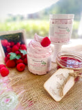 Sweet Raspberry Jam Fluffy Whipped Soap
