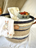 Crochet Barn Owl Basket