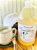 Handmade Liquid Laundry Soap 71.65 oz. Linen White Fragrance