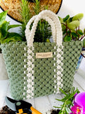 Macrame Herb Garden Handbag