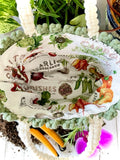 Macrame Herb Garden Handbag