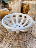 Stoneware Basket Nesting Bowl