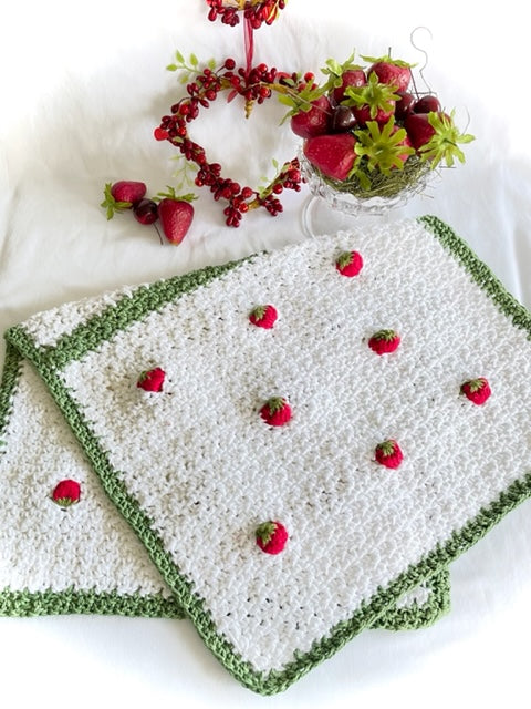 Bloom & Grow Crochet Kitchen Towel