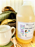 Handmade Liquid Laundry Soap 71.65 oz. Linen White Fragrance