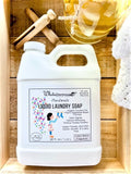 Handmade Liquid Laundry Soap 38 oz. Linen White Fragrance