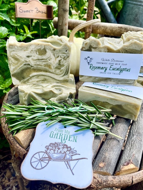 Rosemary Eucalyptus Goat Milk Soap